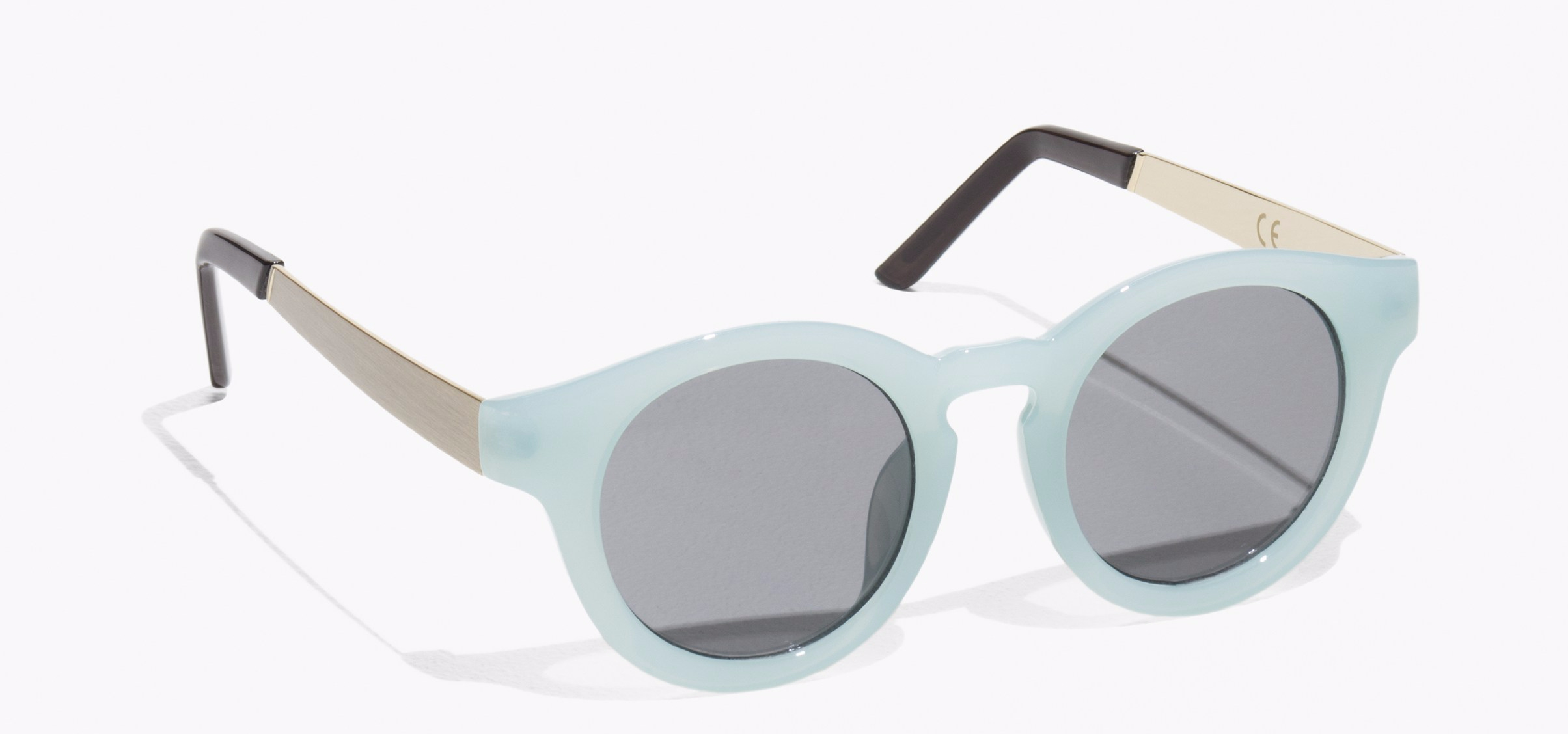 &amp; Other Stories round sunglasses, AED 139 Baby Blue copy
