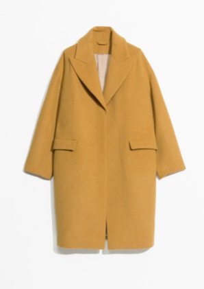 & Other Stories, Wool Blend Oversized Coat AED999